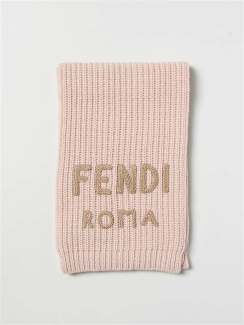 sciarpa fendi rosa